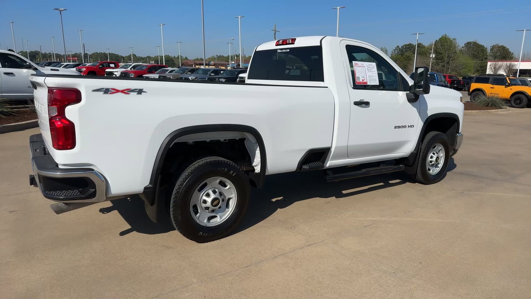 Used 2025 Summit White Chevrolet Work Truck image 8