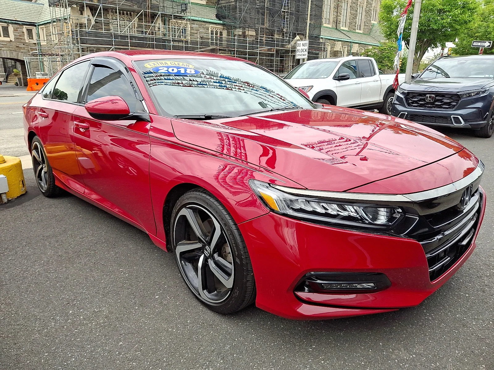Used 2018 Honda Accord Sport with VIN 1HGCV1F30JA164643 for sale in Ardmore, PA