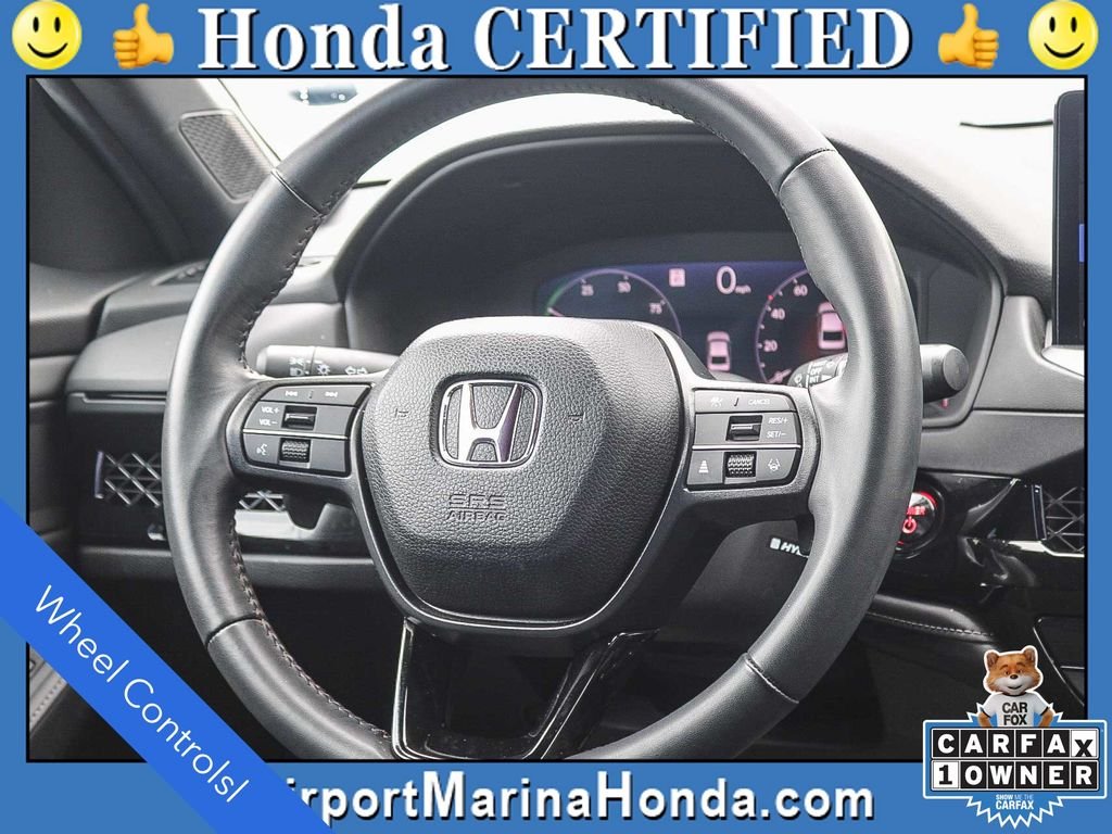 Certified Used 2024 Solar Silver Metallic Honda Sport image 11