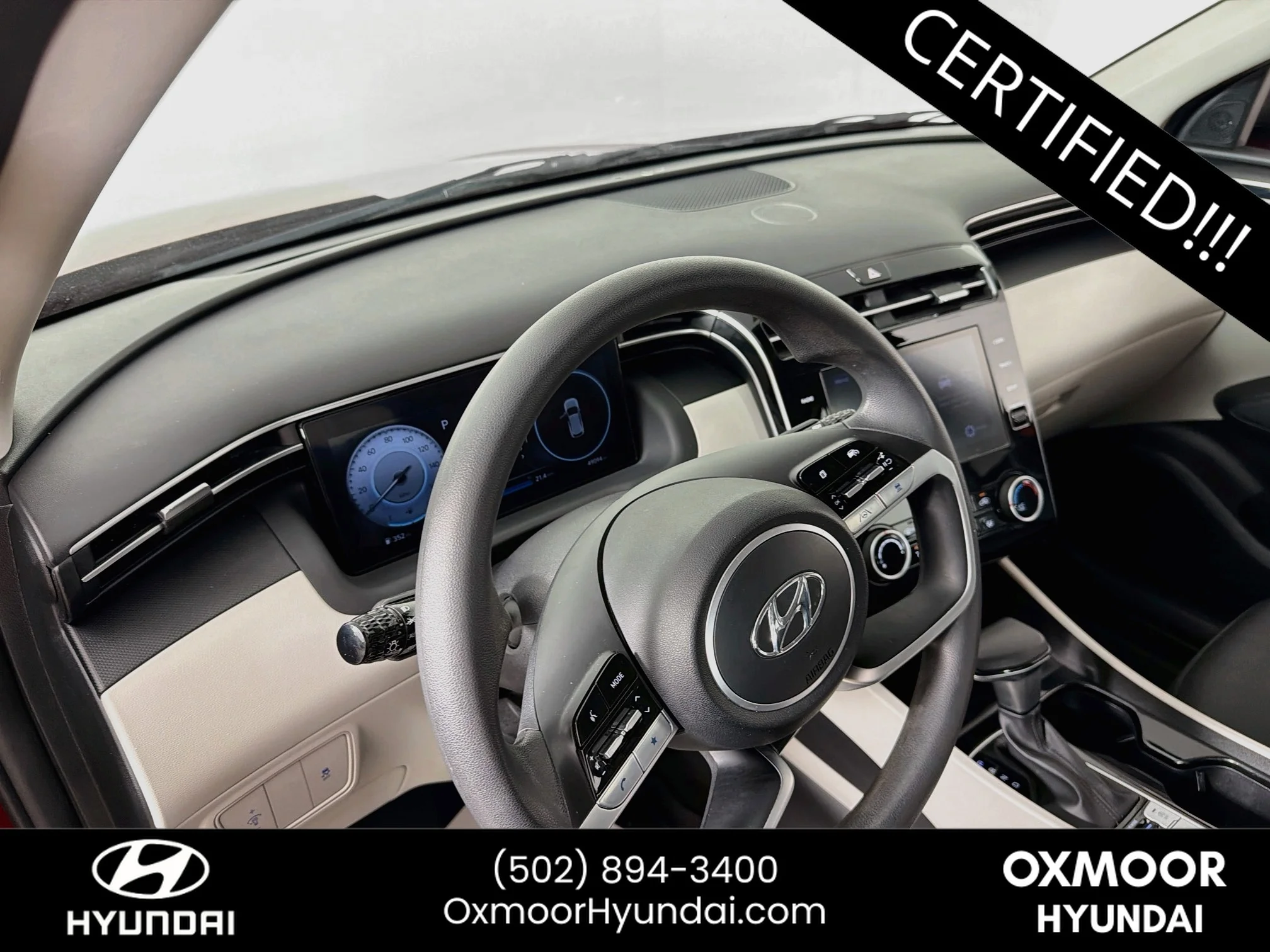 Certified Used 2024 Ultimate Red Hyundai SE image 9