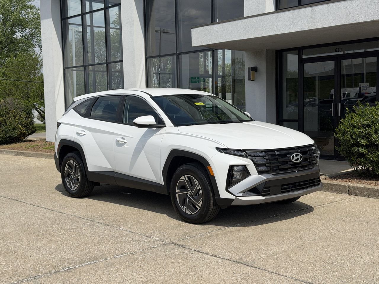 New 2026 Creamy White Pearl Hyundai Blue image 2