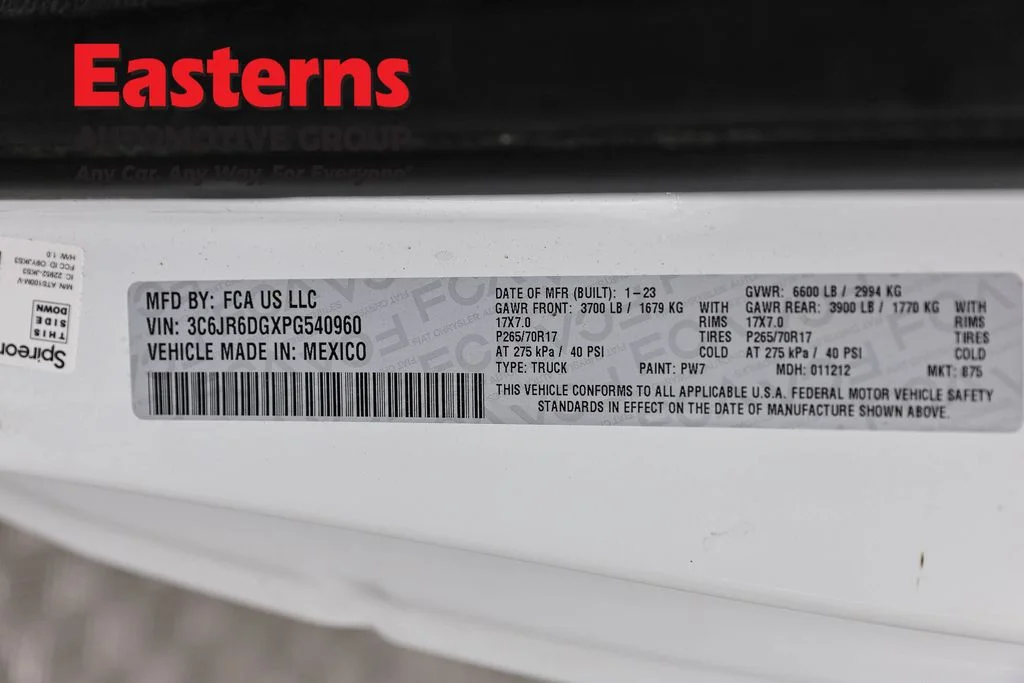 Used 2023 White Ram Tradesman image 30