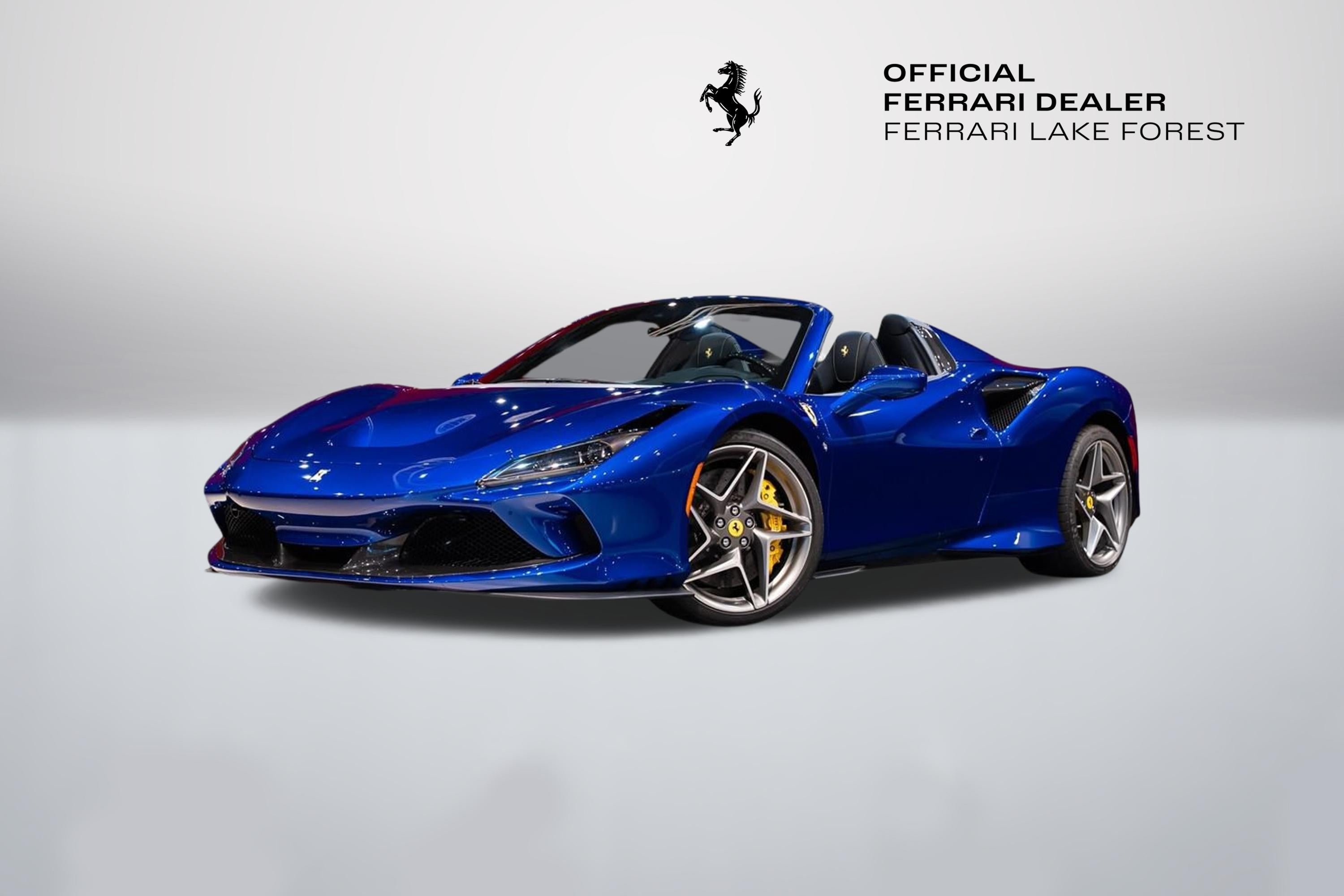 Certified Used 2021 Blu Elettrico Ferrari Base image 1