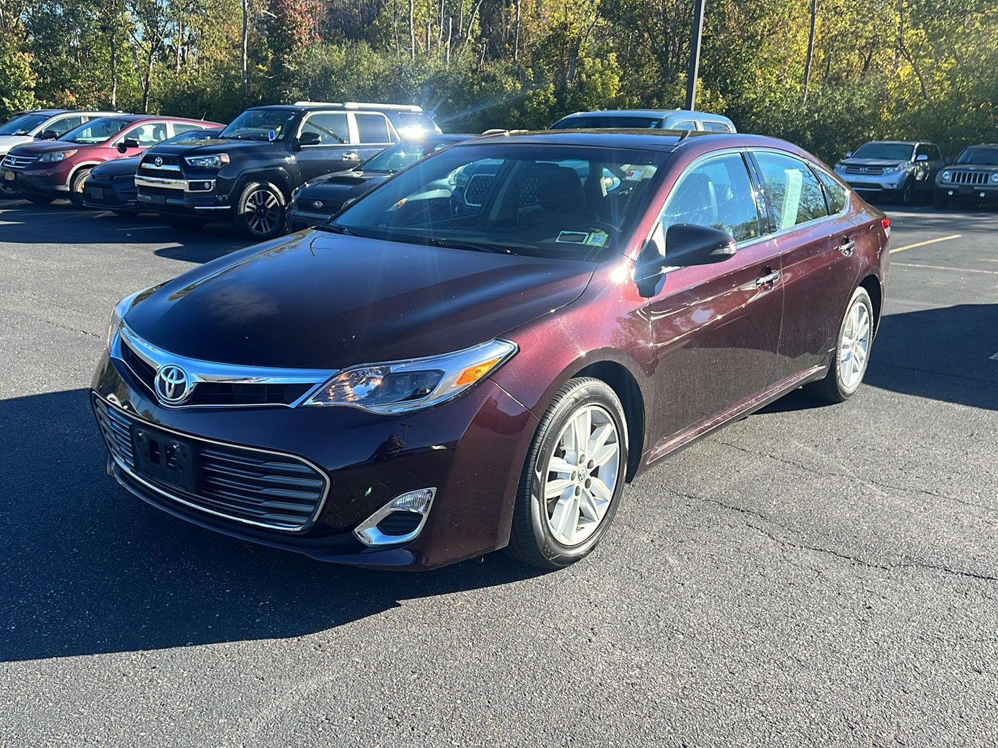 Used 2015 Sizzling Crimson Mica Toyota XLE image 2