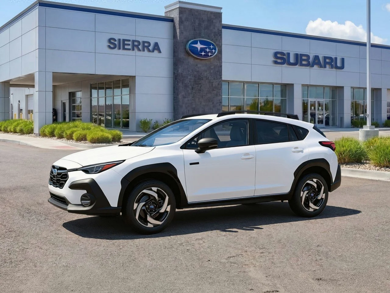New 2026 CRYSTAL WHITE PEARL Subaru Limited Hybrid image 2