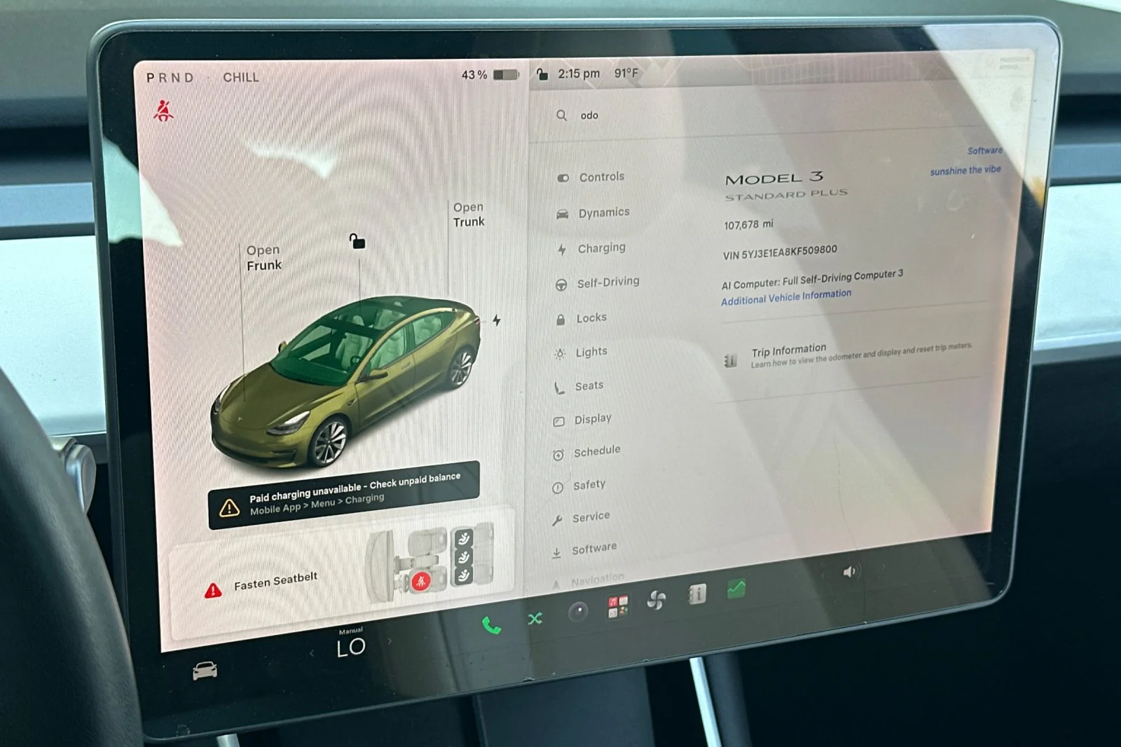 Used 2019 White Tesla Standard Range Plus image 23
