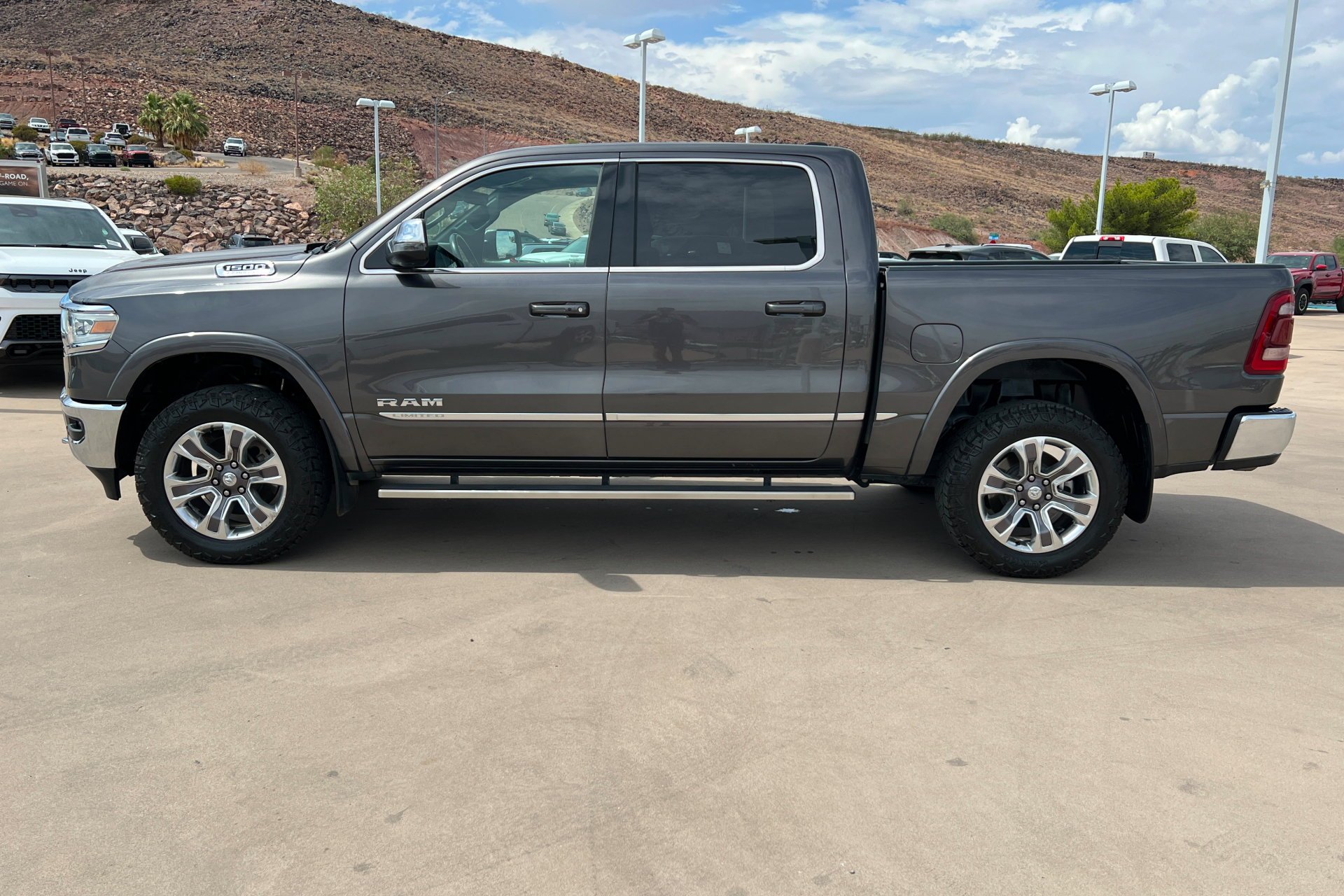 Certified Used 2023 Granite Crystal Metallic Clearcoat Ram Limited image 2