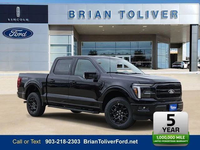 New 2026 Agate Black Metallic Ford Lariat® image 1