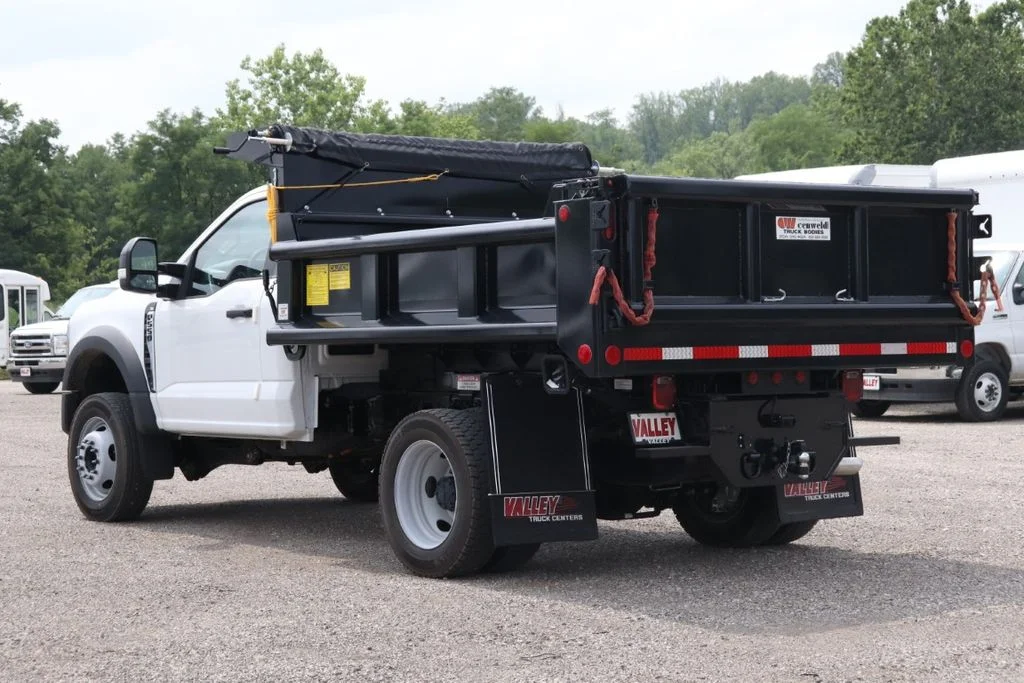 New 2026 White Ford XL Dump Truck image 7
