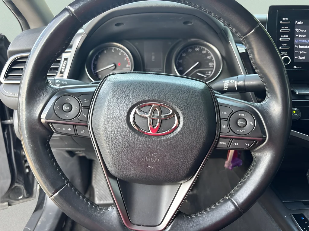 Used 2023 Midnight Black Metallic Toyota SE image 13
