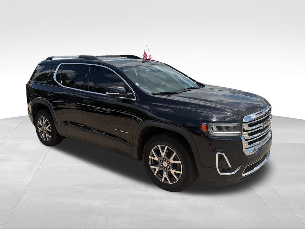 Used 2021 Black GMC SLT image 7