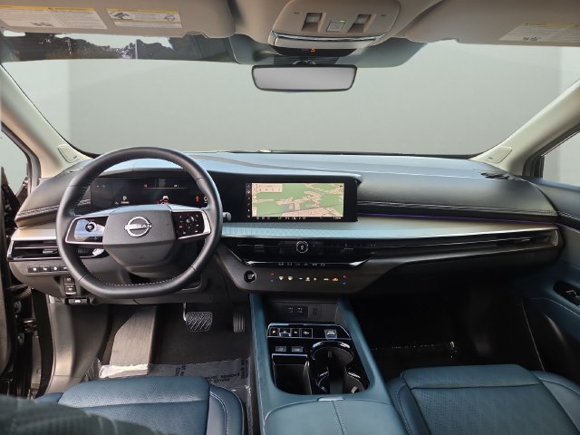 Certified Used 2025 Black Nissan Platinum image 2