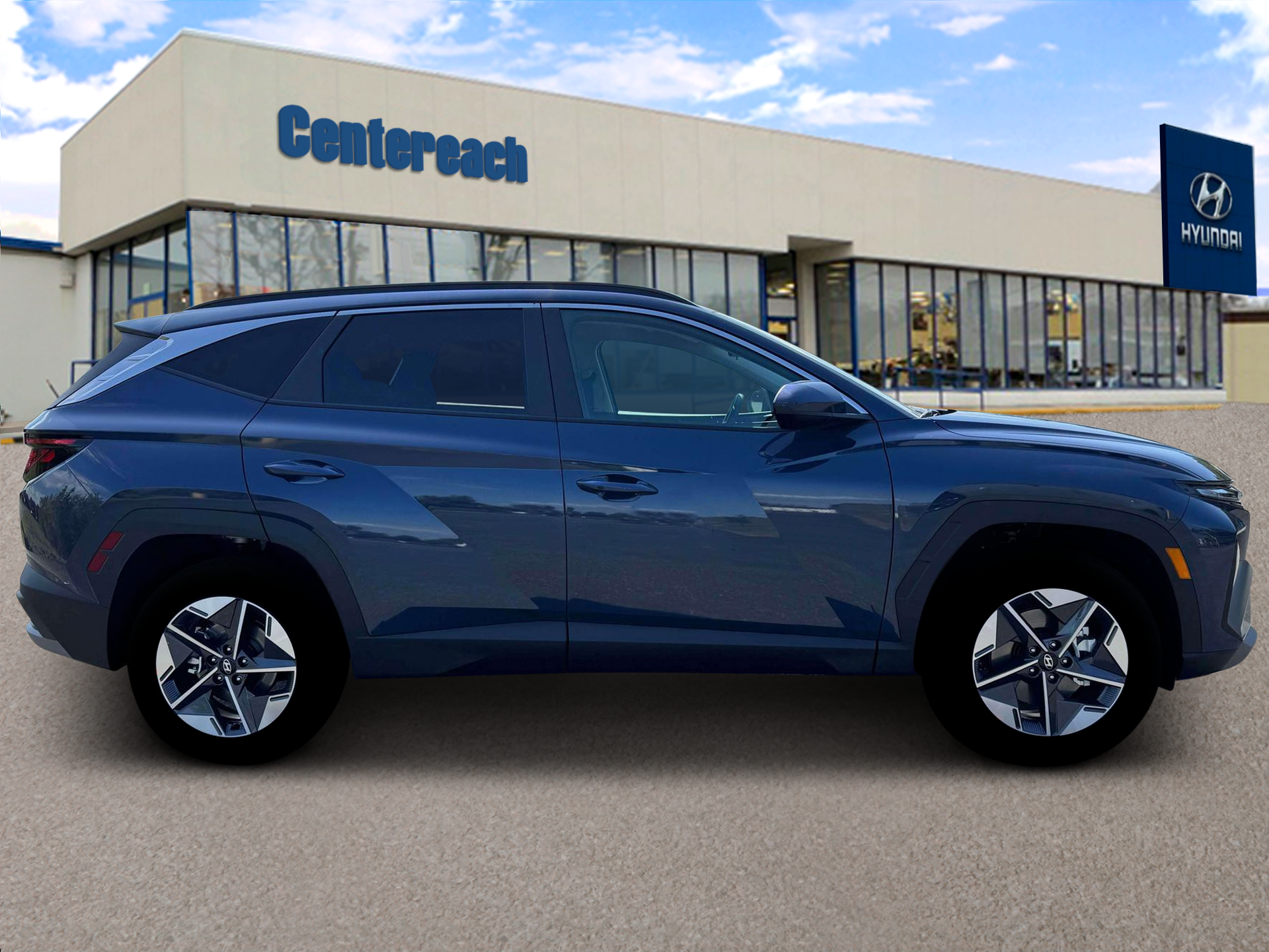 New 2026 Atlantis Blue Hyundai SEL Plus AWD image 9