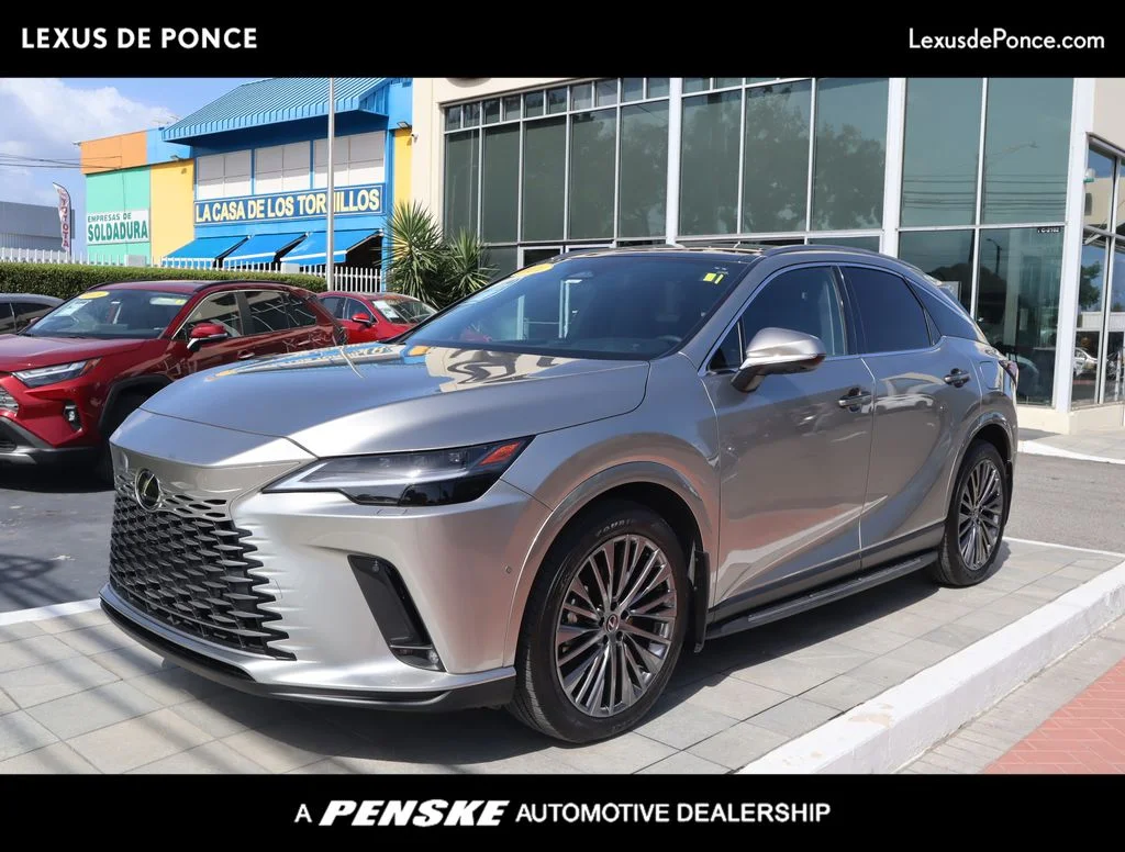 Used 2024 White Lexus 450h+ Luxury image 1