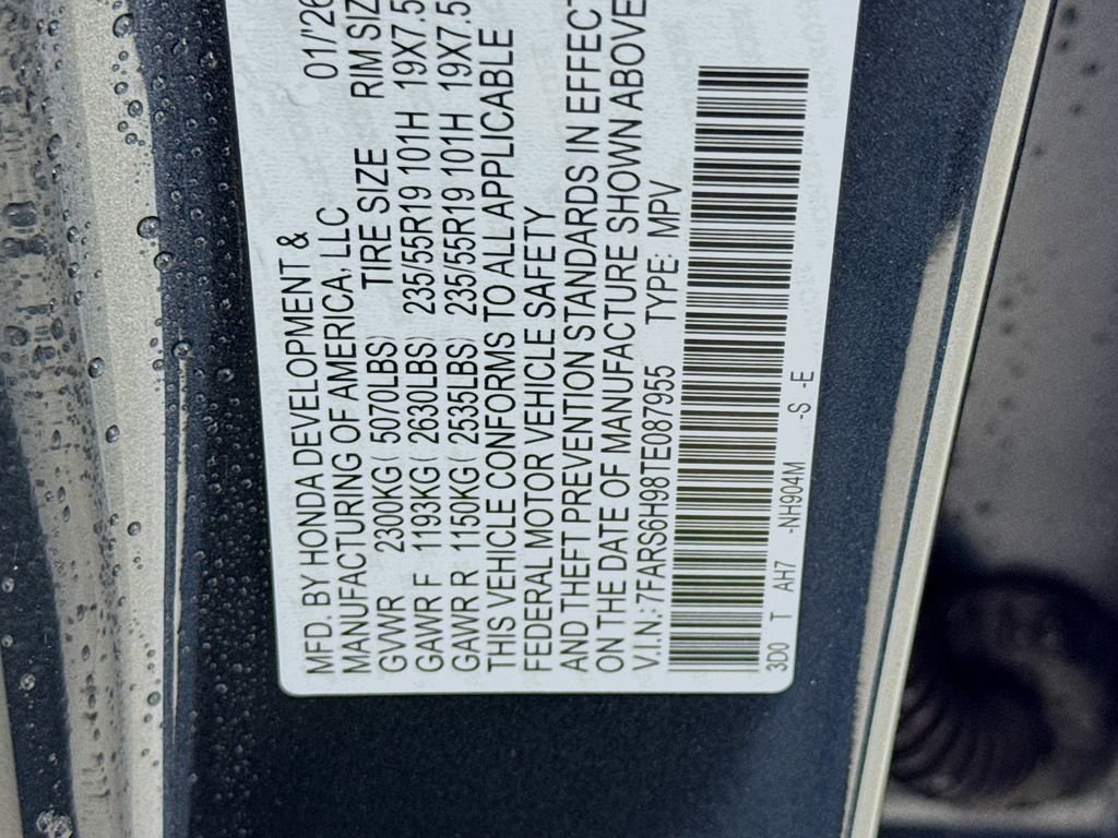 Certified Used 2026 Meteorite Gray Metallic Honda Sport Touring image 45