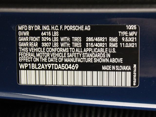 New 2026 Blue Porsche S image 28