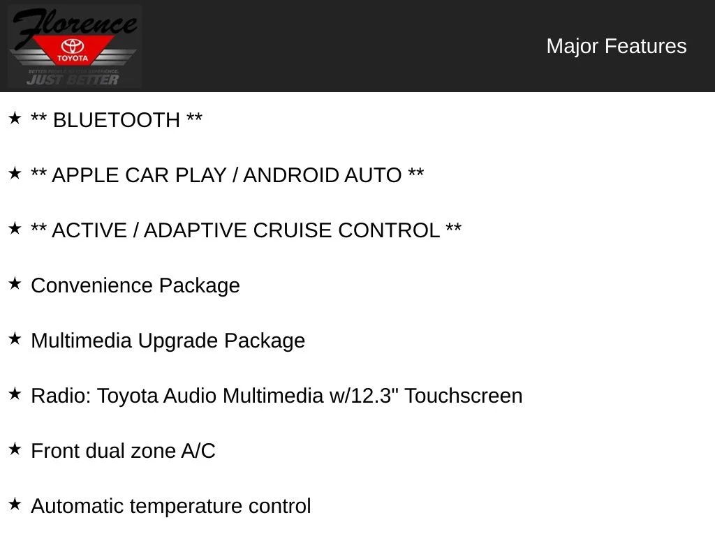 Used 2025 White Toyota SE image 13