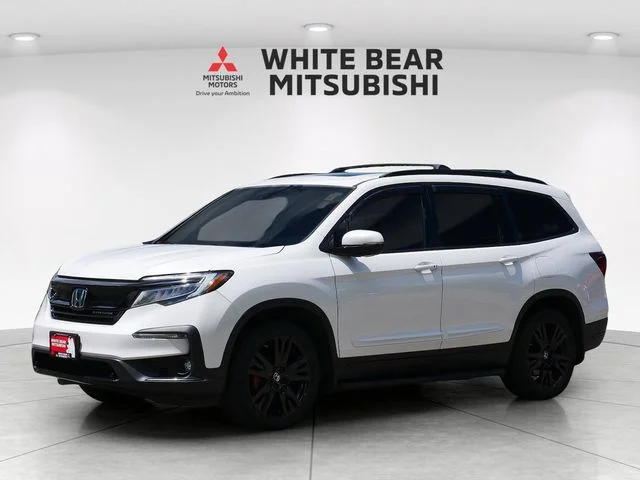 Used 2021 Honda Pilot Black Edition with VIN 5FNYF6H78MB011969 for sale in White Bear Lake, Minnesota