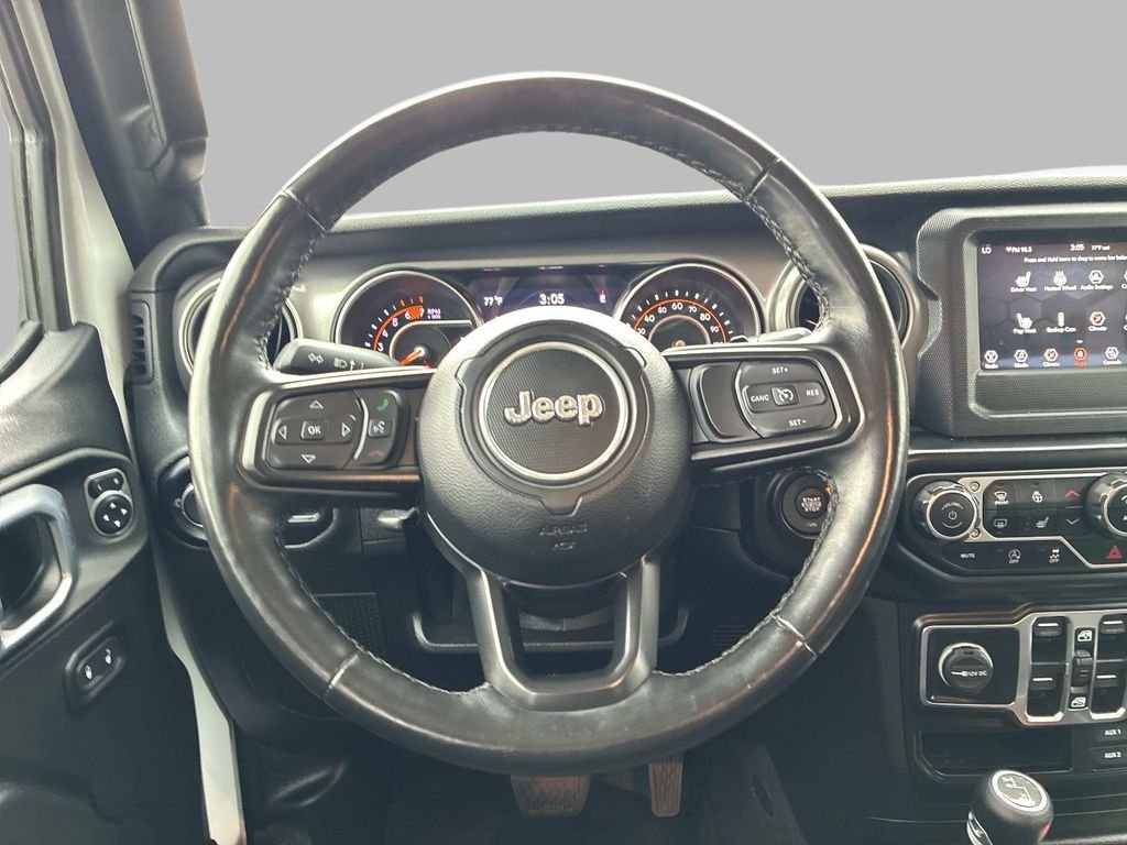 Used 2021 White Jeep Unlimited Sport S image 18