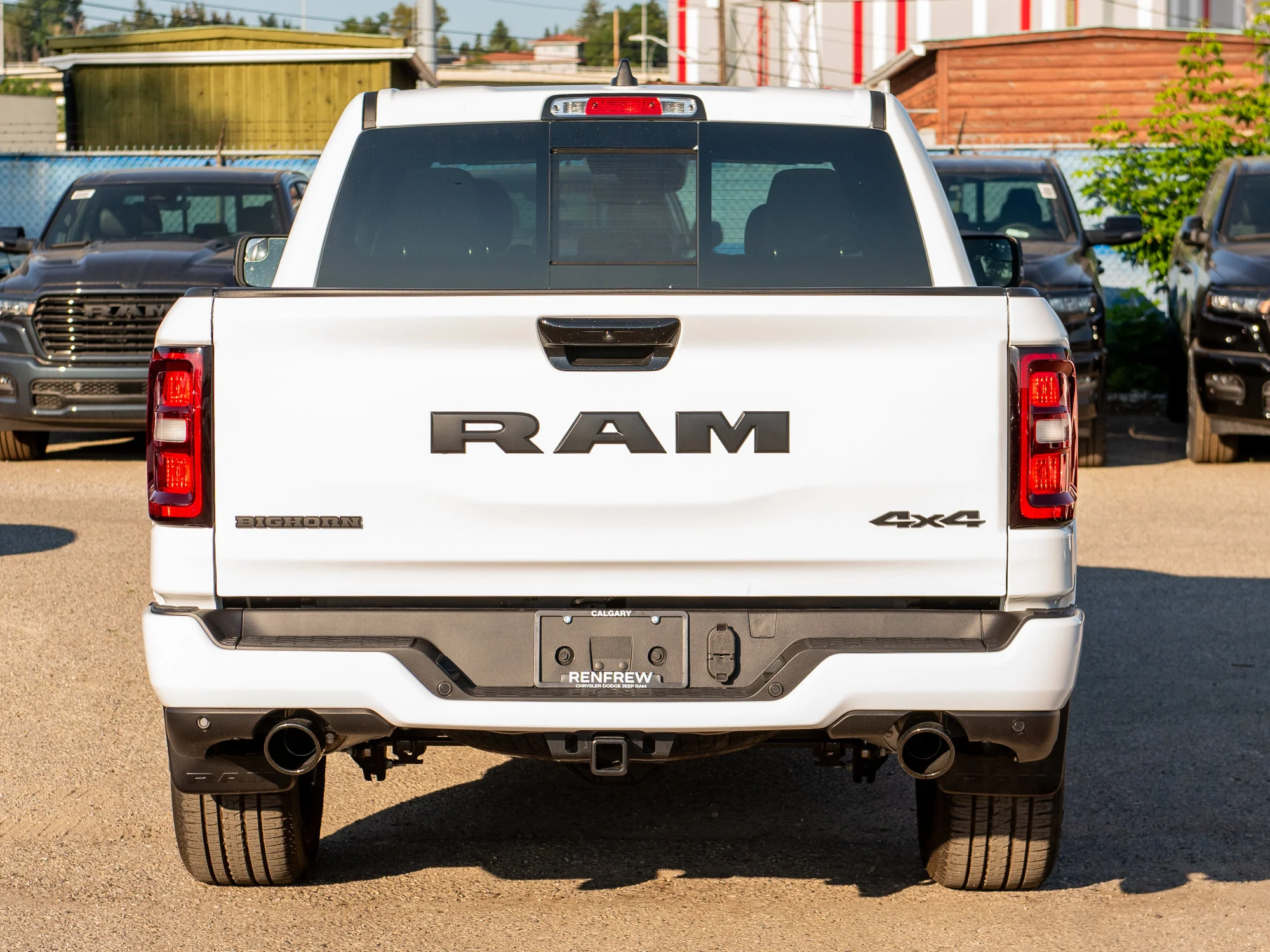 New 2026 White RAM Big Horn* image 4
