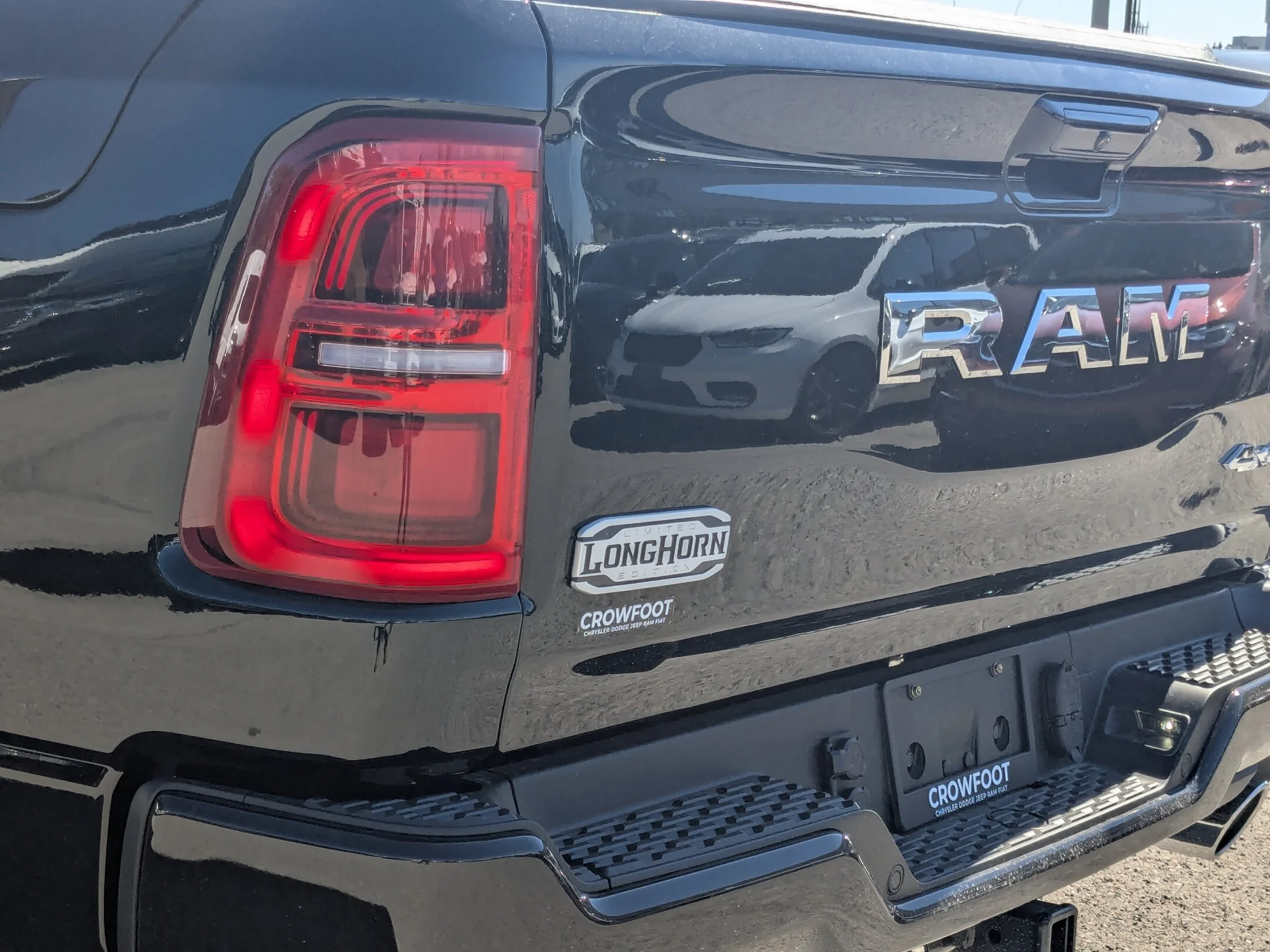 New 2026 Black RAM Limited Longhorn - - Level A Grp - Pano Sunroof - 14.4 Uconnect NAV - Head-Up Display & More! image 11