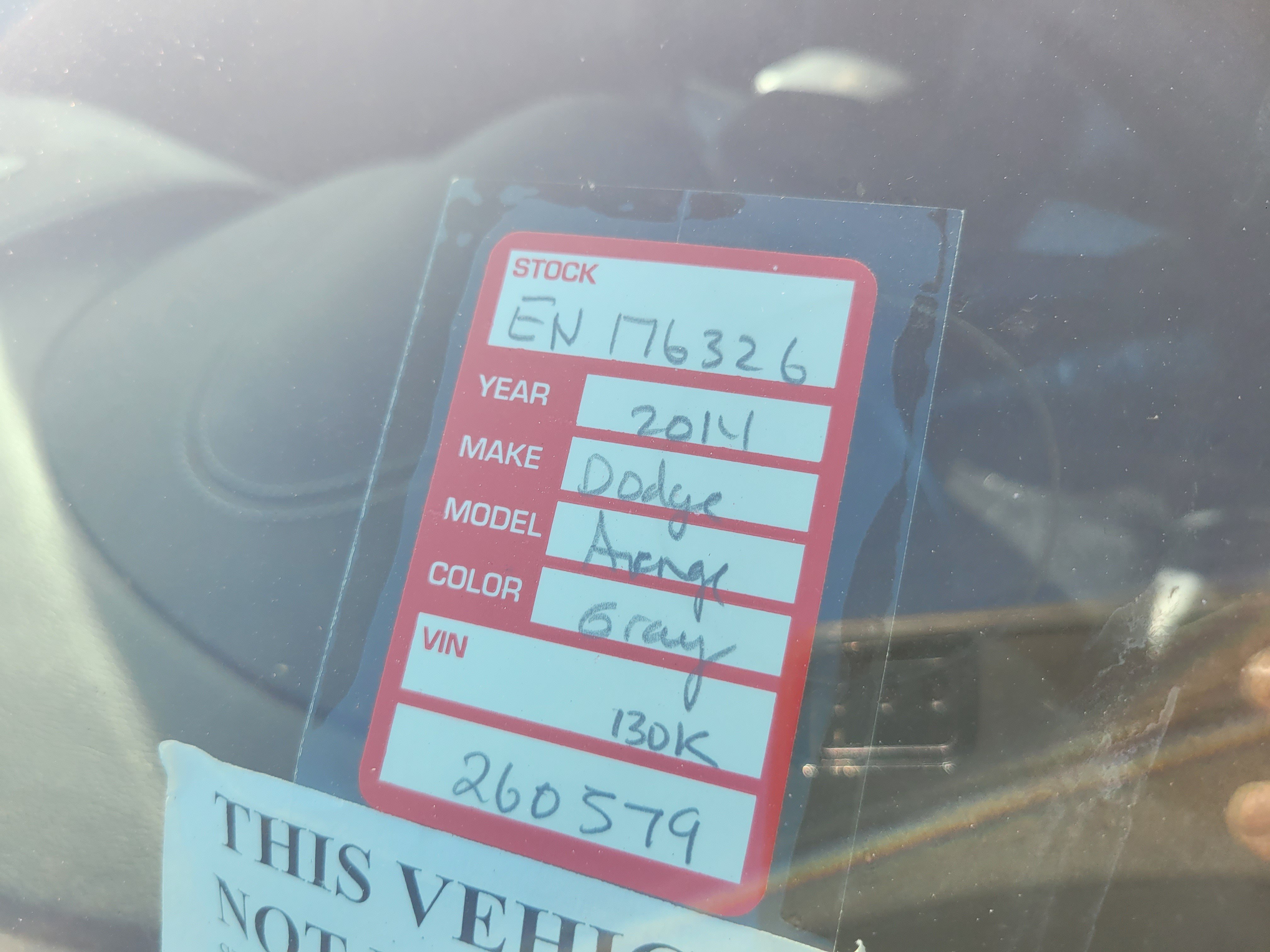 Used 2014 Billet Silver Metallic Clearcoat Dodge SXT image 10