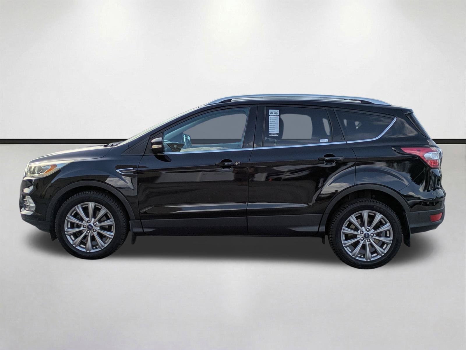 Used 2017 Shadow Black Ford Titanium image 8