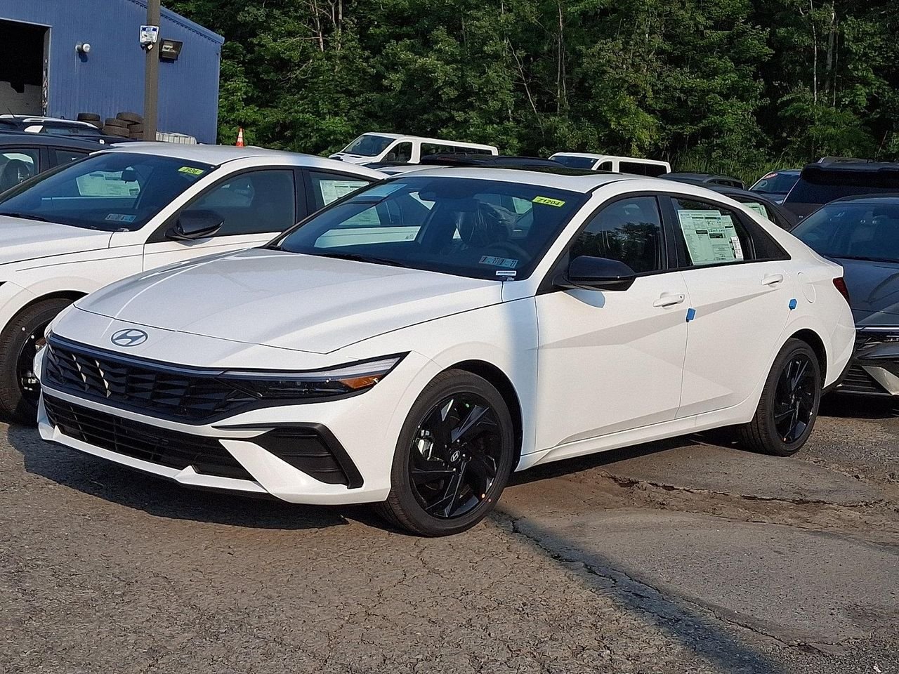 New 2026 Serenity White Hyundai SEL Sport image 3