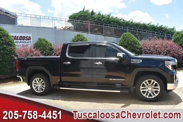 Used 2019 ONYX BLACK GMC SLT image 12