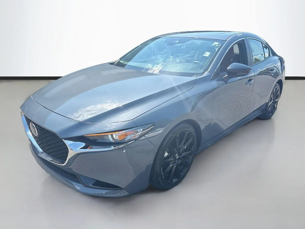 Certified Used 2023 Gray Metallic Mazda 2.5 S Carbon Edition image 3