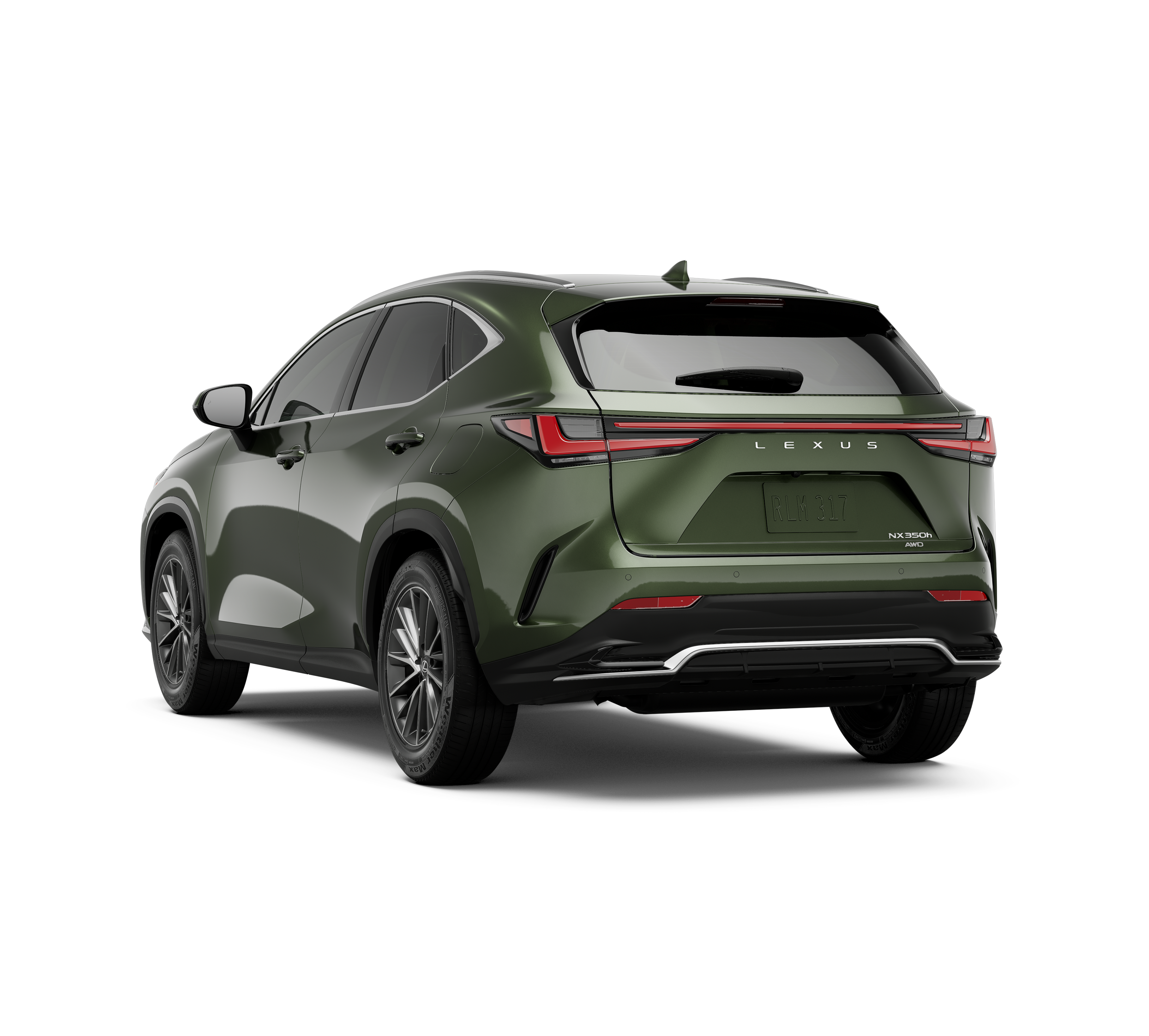 New 2026 Nori Green Pearl Lexus NX 350h LUXURY AWD image 3