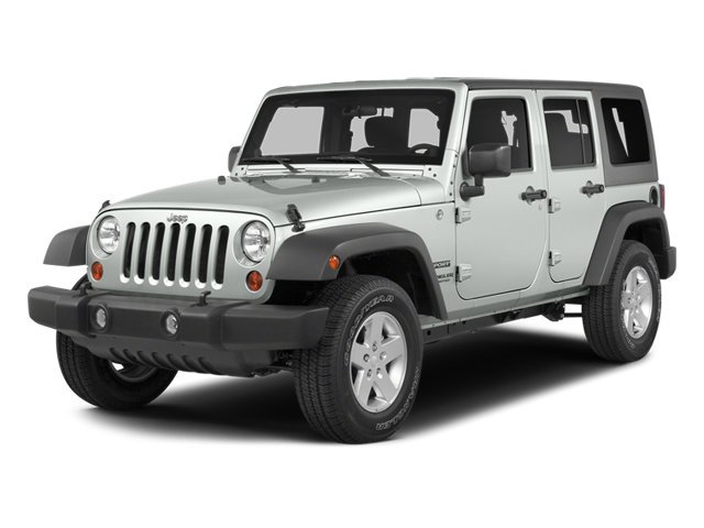 Used 2014 Bright White Clearcoat Jeep Sahara image 1