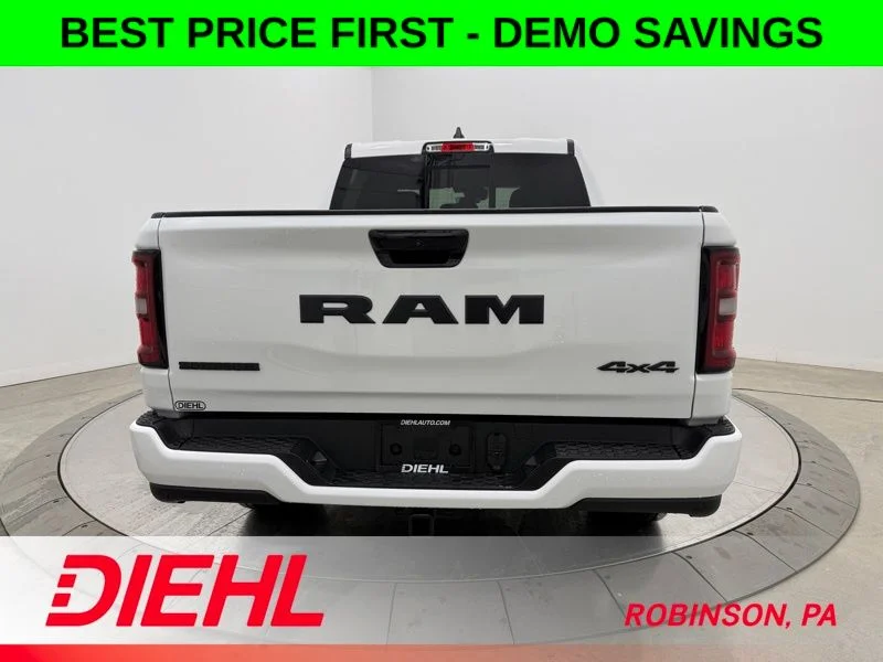New 2026 Bright White Clear-Coat Exterior Paint RAM Big Horn/Lone Star image 5