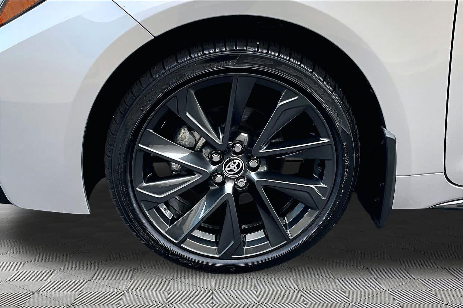 Used 2025 Classic Silver Metallic Toyota XSE image 11