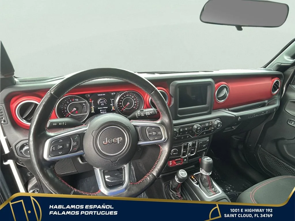 Used 2020 Gray Jeep Rubicon 4x4 image 17