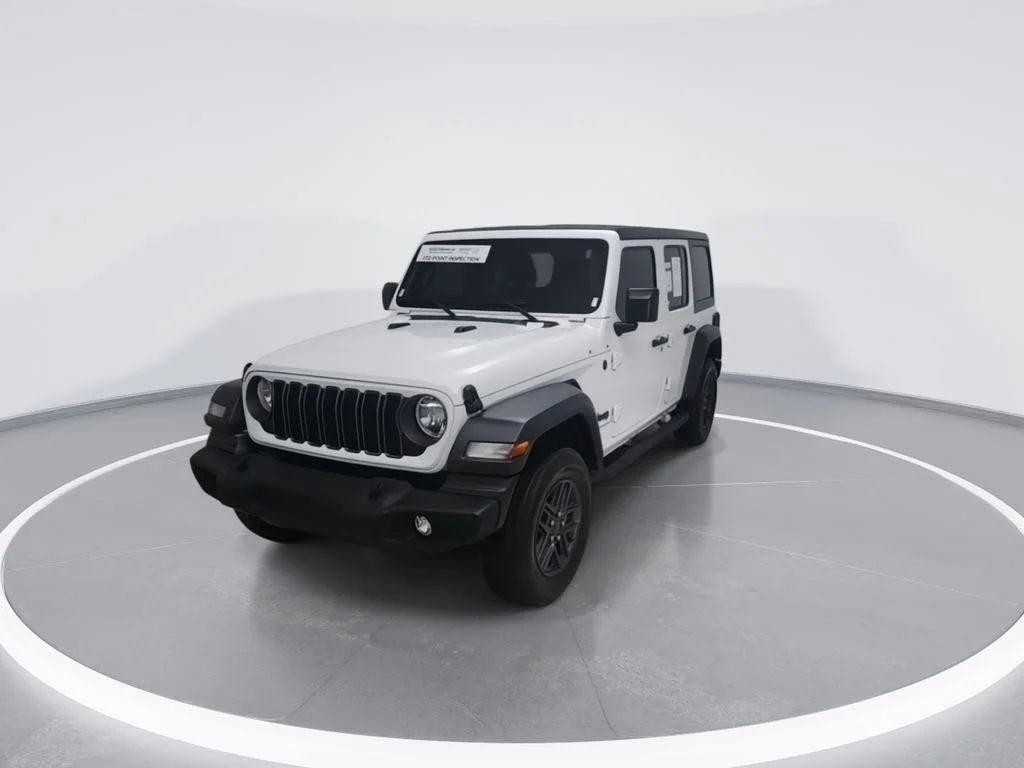 Used 2024 White Jeep Sport S image 5