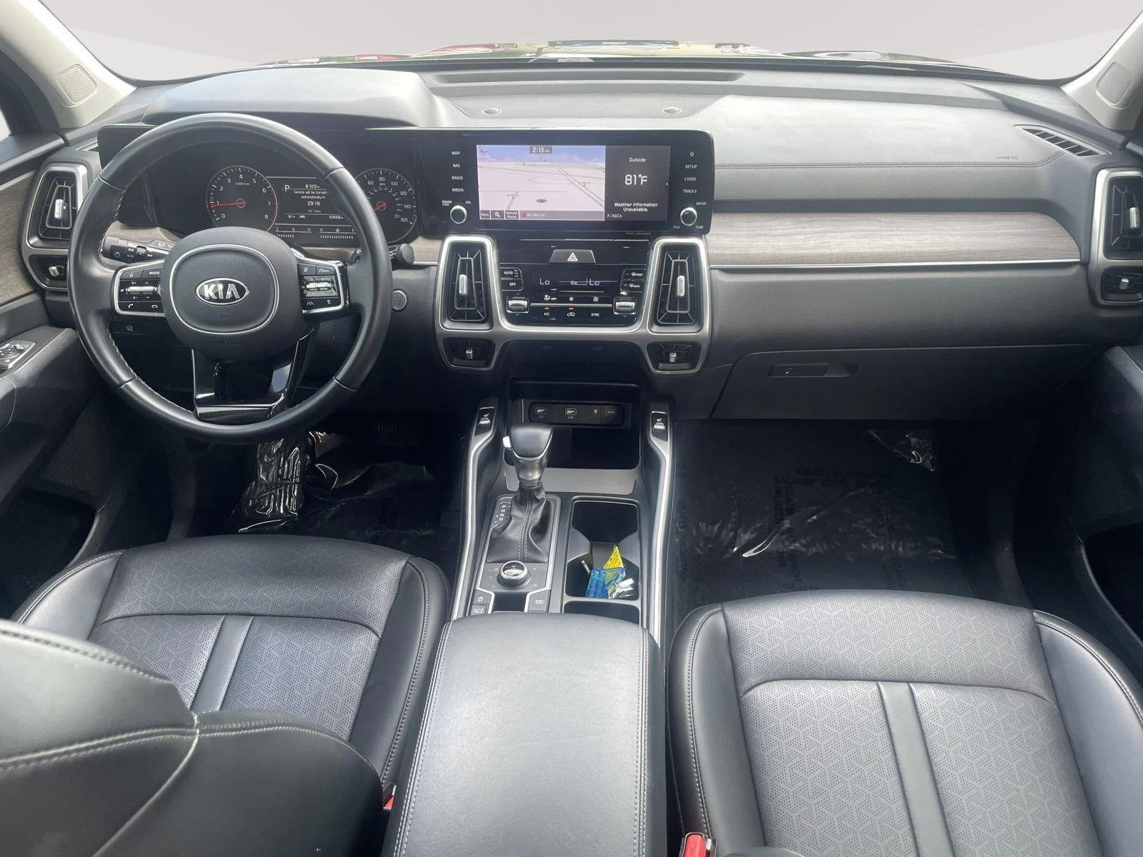 Used 2021 Aruba Green Kia EX image 30