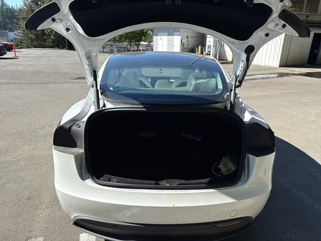 Used 2024 Pearl White Multi-Coat Tesla Base image 12