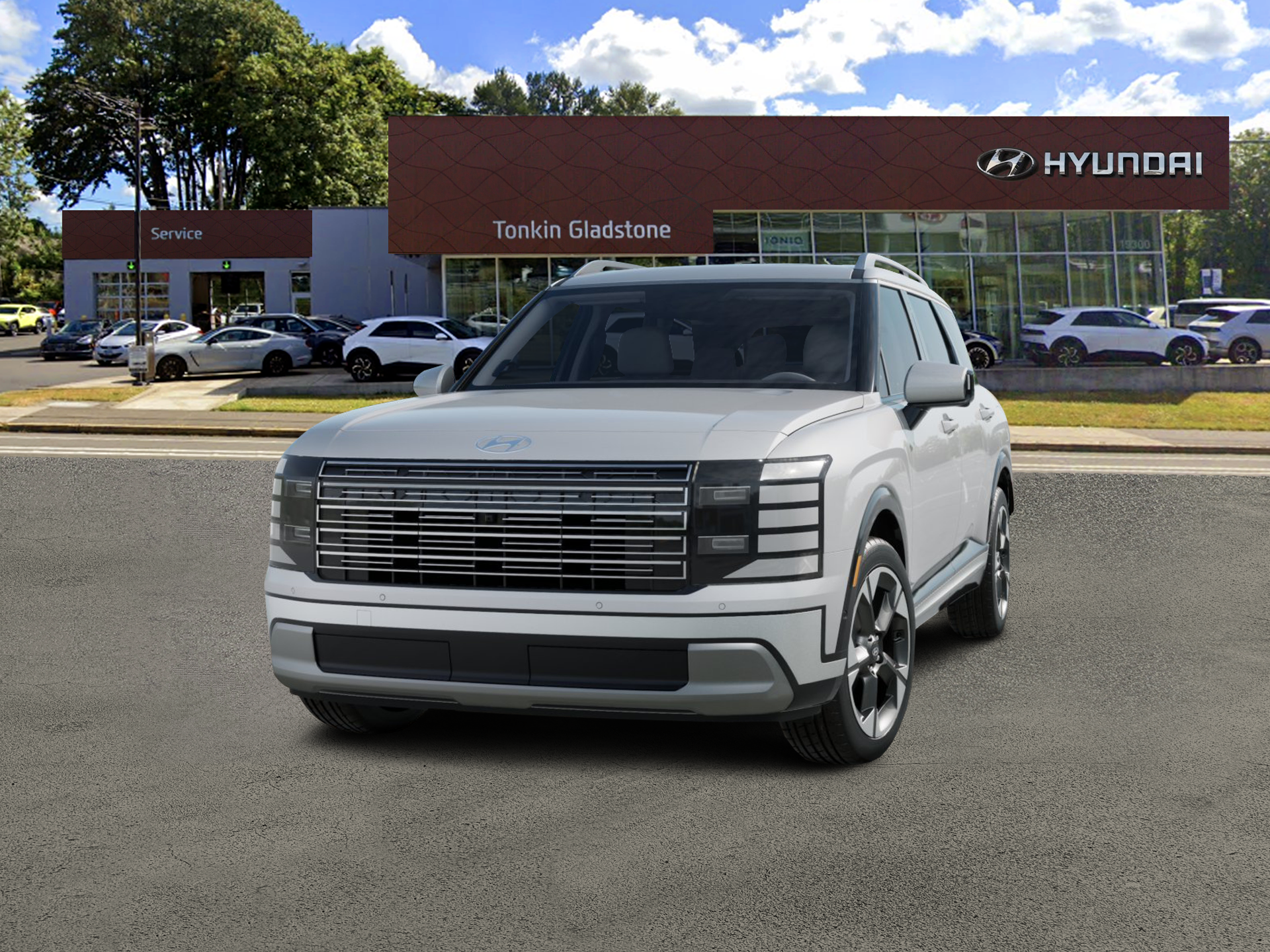 New 2027 Creamy White Pearl Hyundai Limited 8P image 1