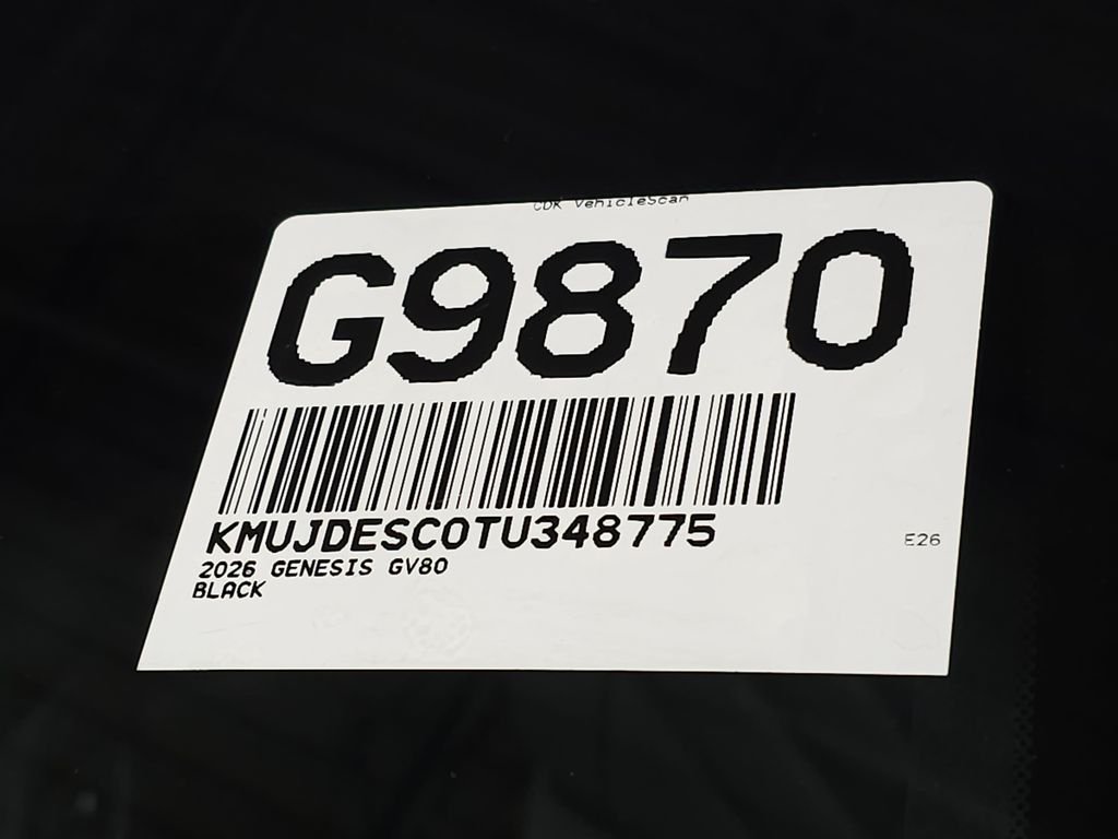 New 2026 Black Genesis 3.5T E-SC MHEV PRESTIGE BLACK image 36