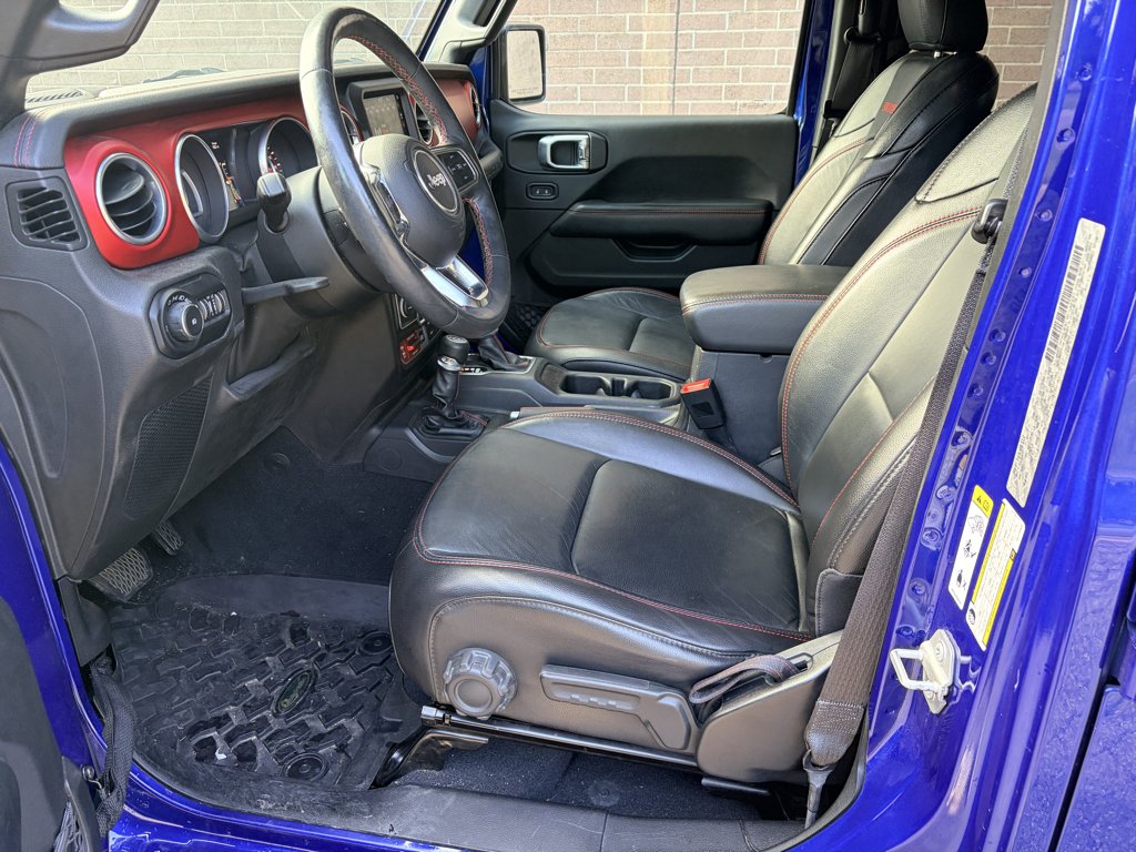 Used 2018 Ocean Blue Metallic Clearcoat Jeep Rubicon image 12
