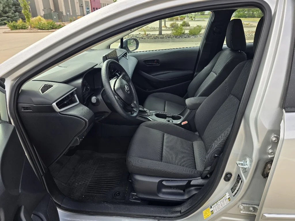 Used 2025 Classic Silver Metallic Toyota LE image 13