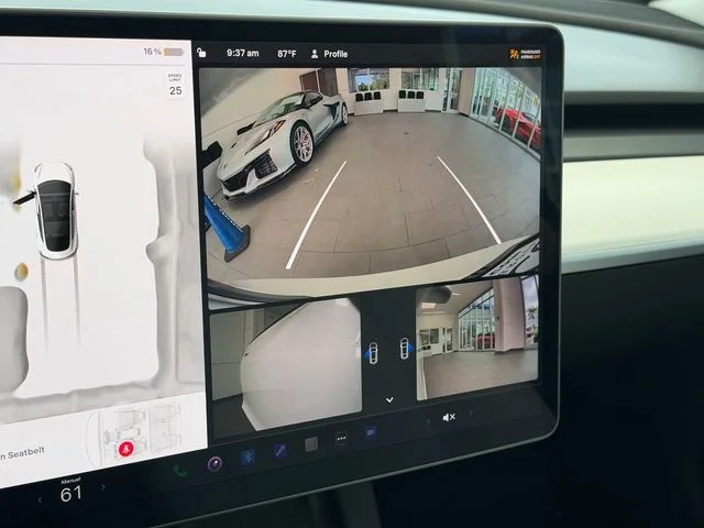 Used 2023 White Tesla Base image 16