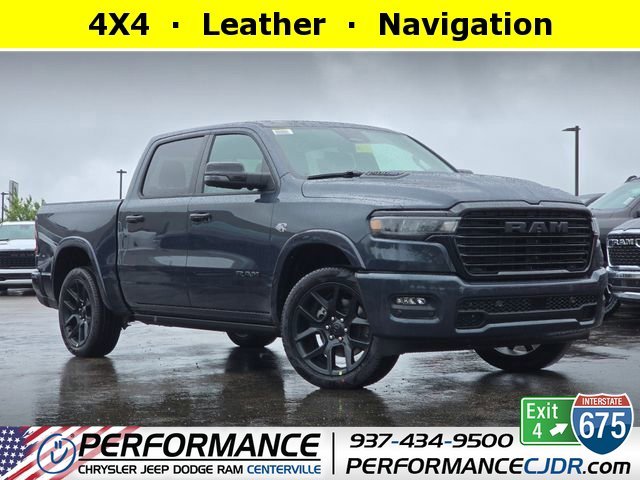 New 2026 Forged Blue Metallic Exterior Paint RAM Laramie image 1