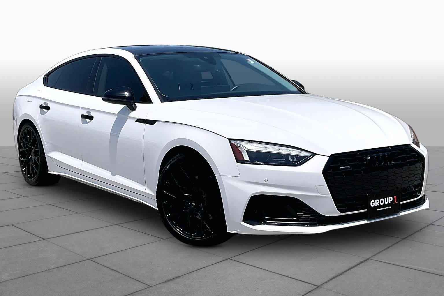 Used 2023 Glacier White Metallic Audi Premium image 3