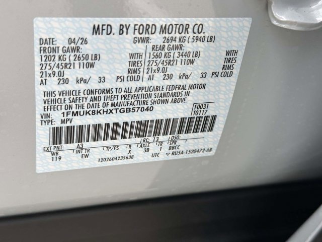 New 2026 Space White Metallic Ford ST-Line image 36