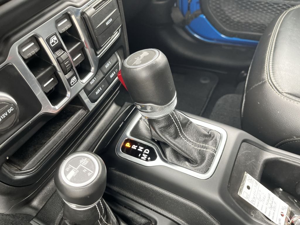 Used 2022 Blue Jeep Unlimited Sahara 4xe image 20