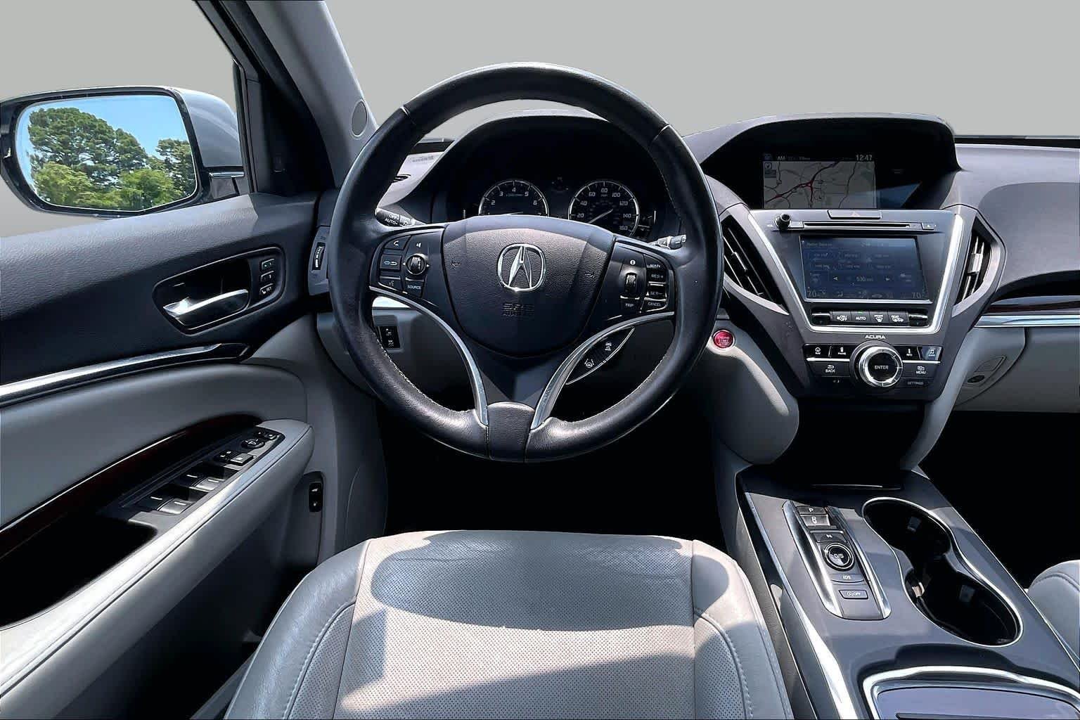 Used 2016 Graphite Luster Metallic Acura w/Advance image 6