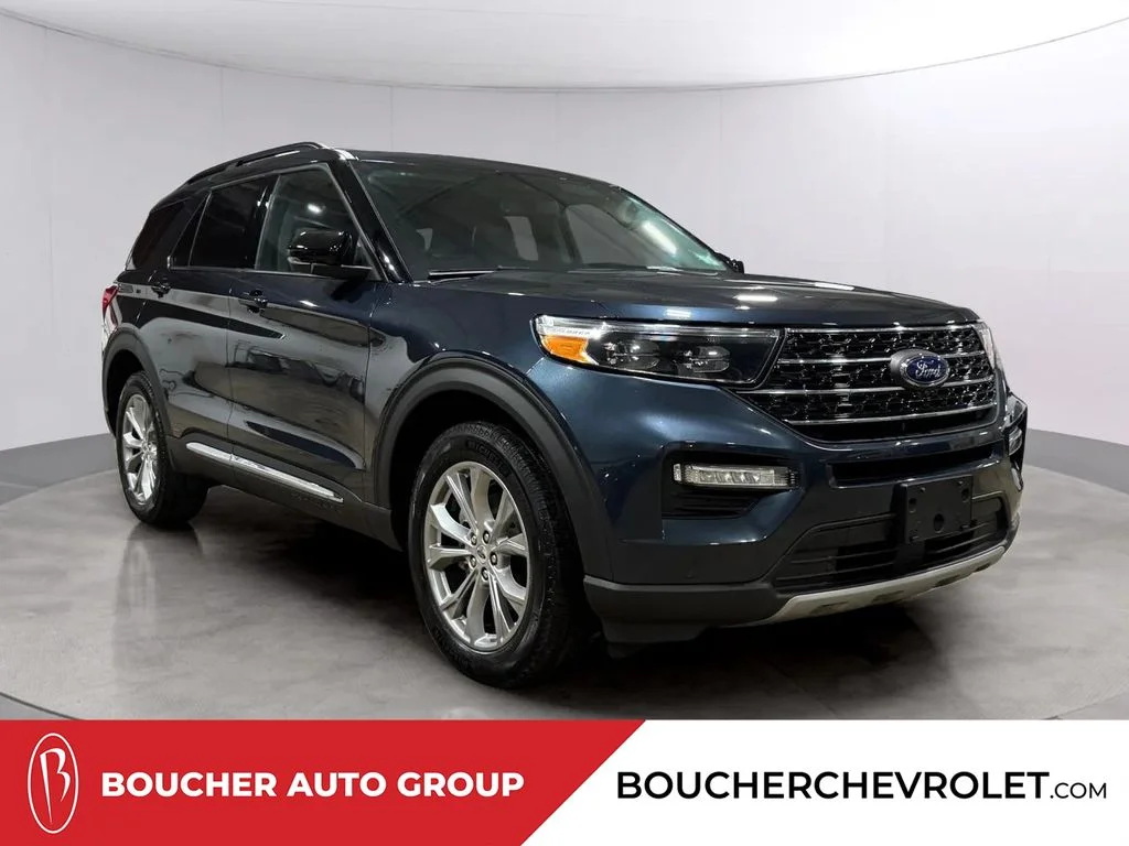 Used 2024 Stone Blue Metallic Ford XLT image 1