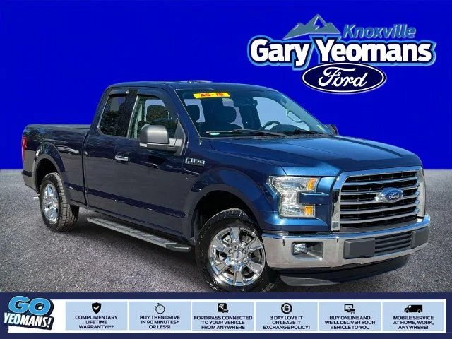 Used 2015 Blue Ford XLT image 1